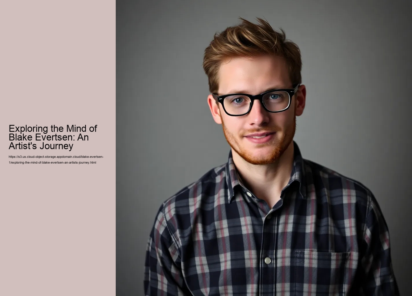 Exploring the Mind of Blake Evertsen: An Artist's Journey
